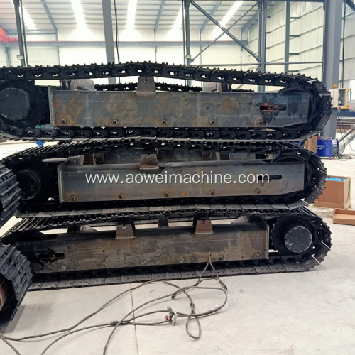 35T Tunnel Trestle Tracked Chassis Steel Track Conversion undercarriage